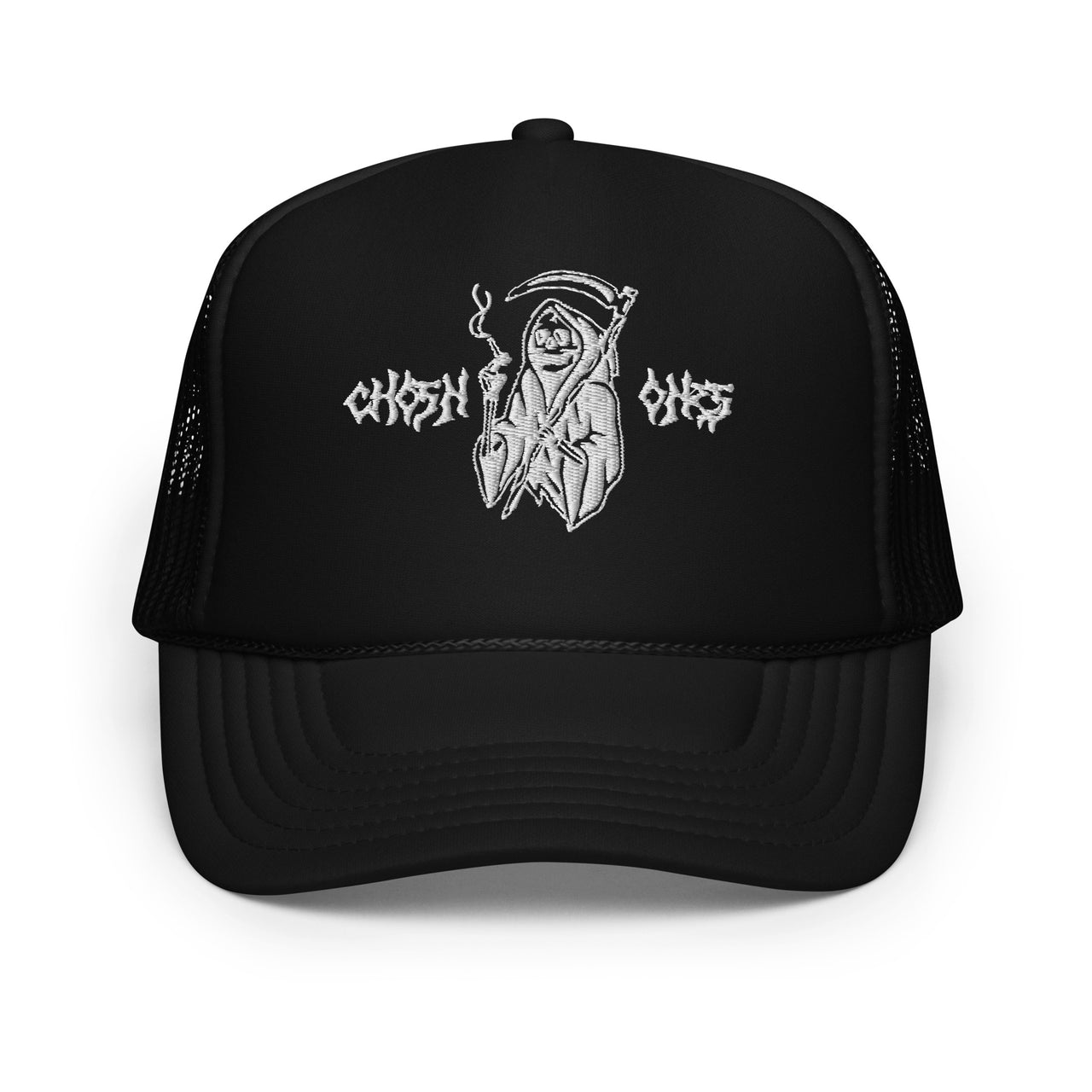 "SMOKING REAPER" Foam Trucker Hat - CHOSN