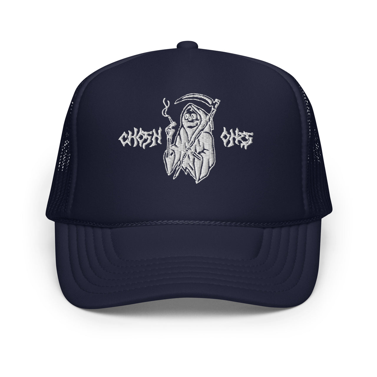 "SMOKING REAPER" Foam Trucker Hat - CHOSN