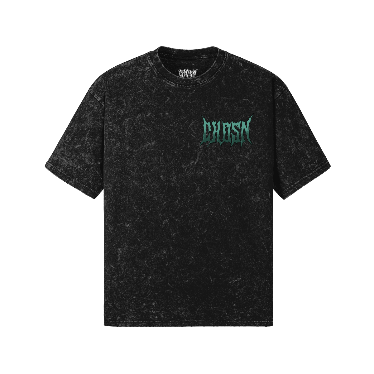 "BAGS TILL WE DIE" Oversize Snow Wash Shirt - CHOSN