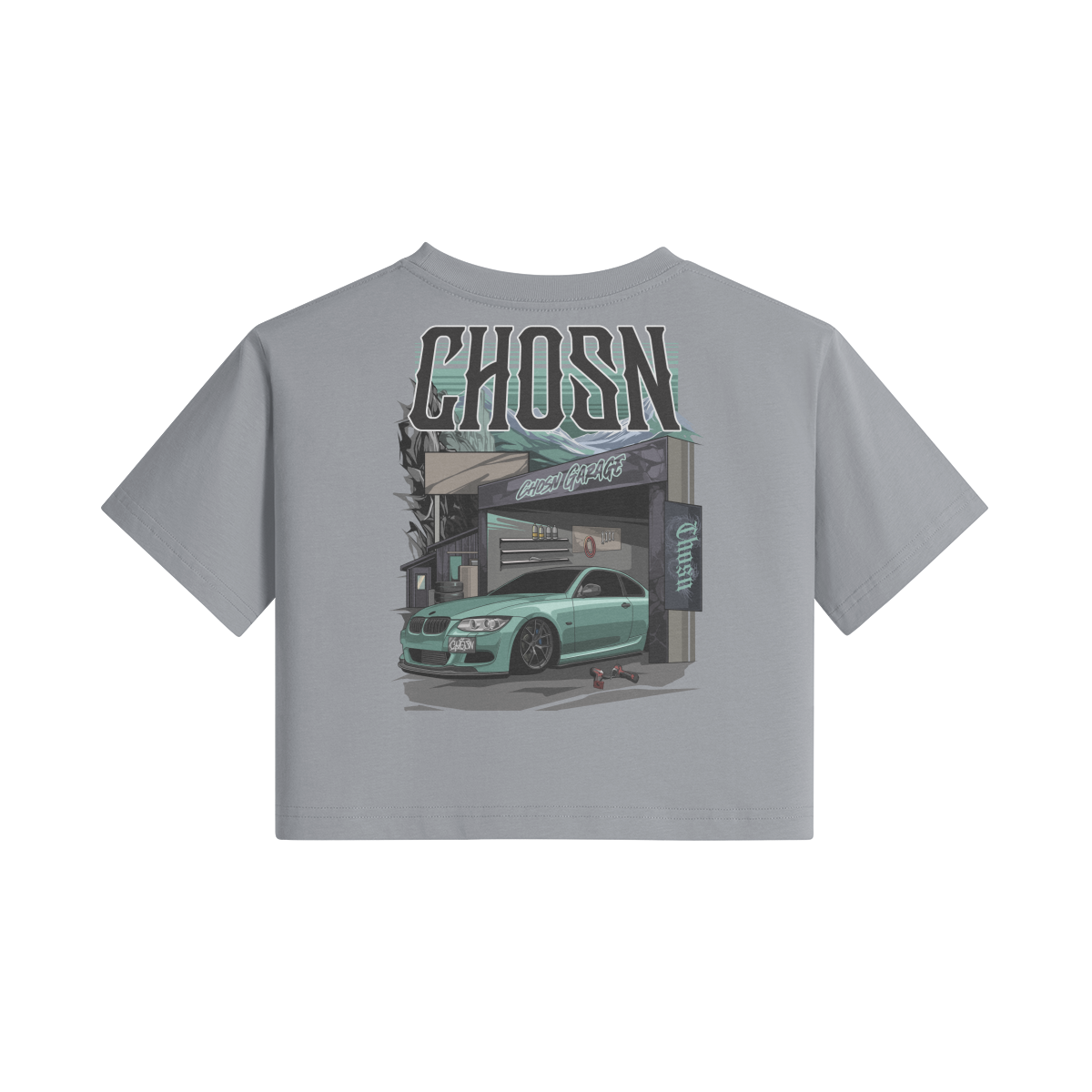 "CHOP SHOP" Women's Crop Top - CHOSN