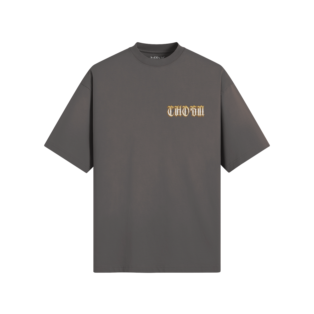 "ACTION" Boxy Sun Faded T-shirt - CHOSN