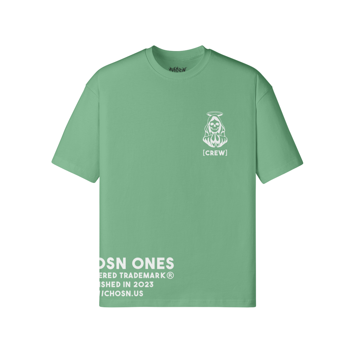 "CREW" Heavyweight Loose Shirt - CHOSN