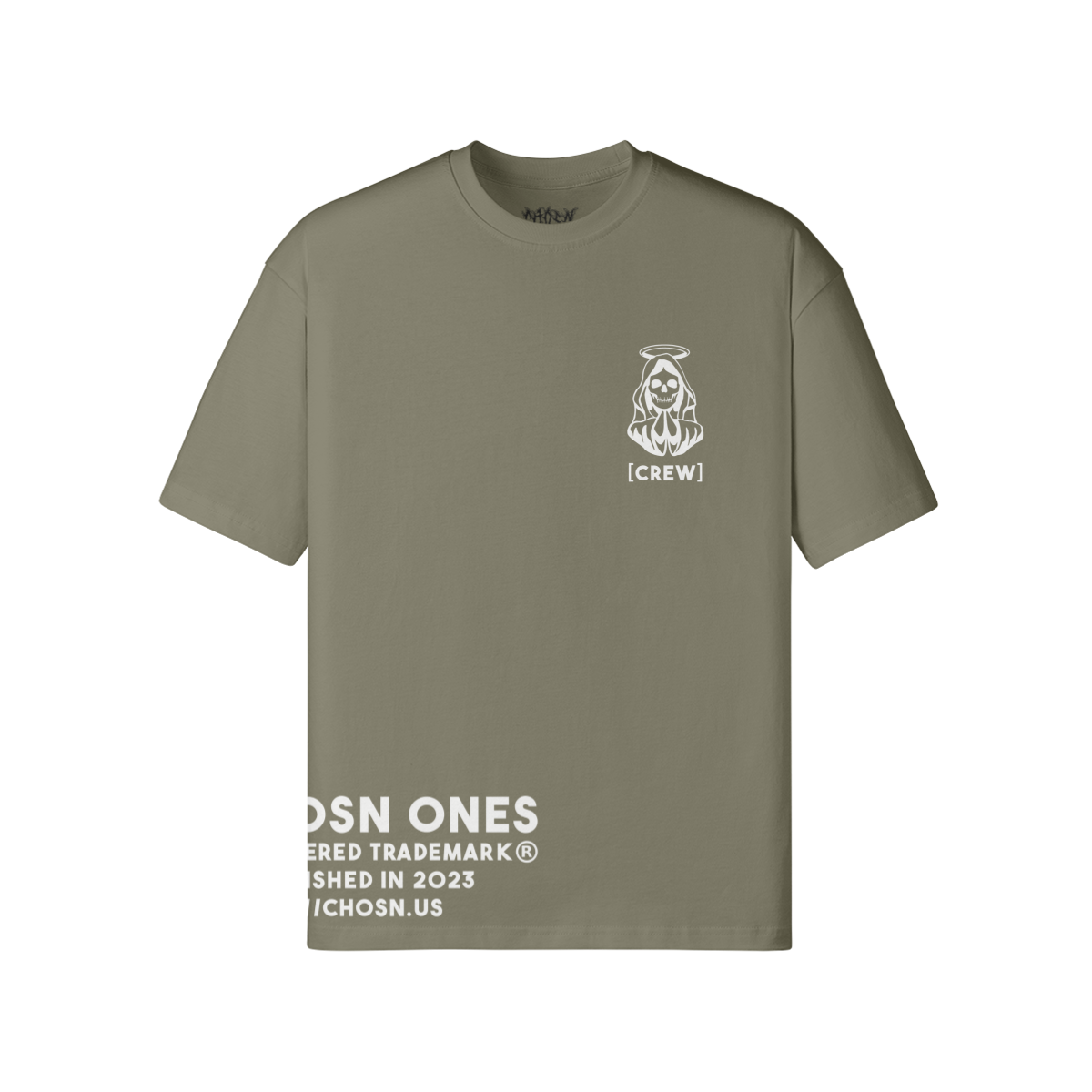"CREW" Heavyweight Loose Shirt - CHOSN