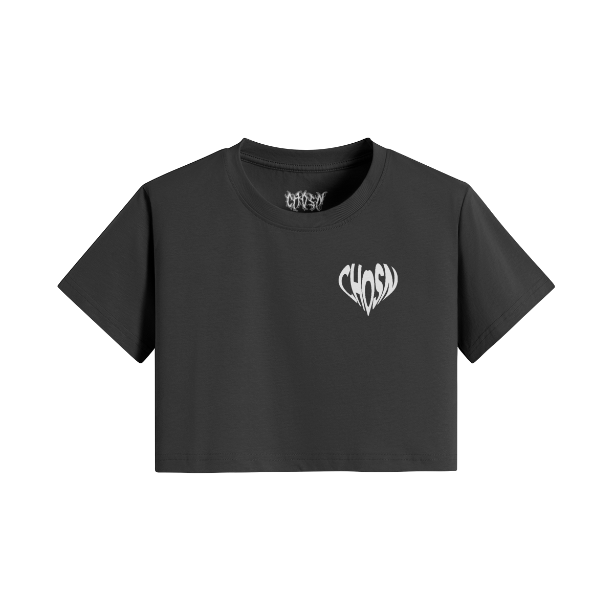 "HEART" Women's Crop Top - CHOSN