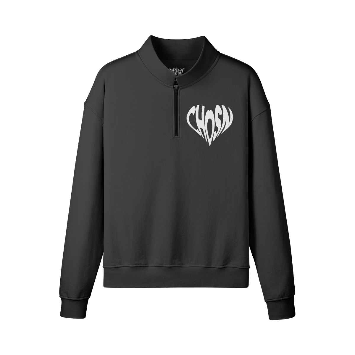 "HEART" Women's Half-Zip Jacket - CHOSN