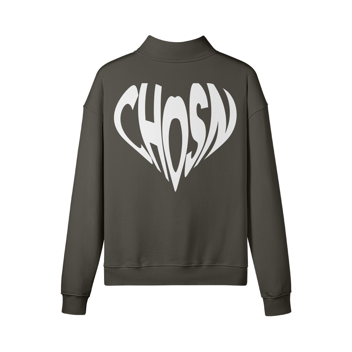 "HEART" Women's Half-Zip Jacket - CHOSN