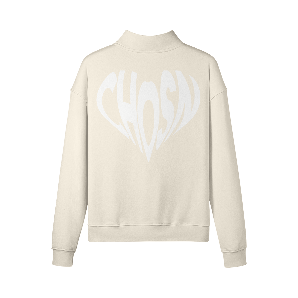"HEART" Women's Half-Zip Jacket - CHOSN