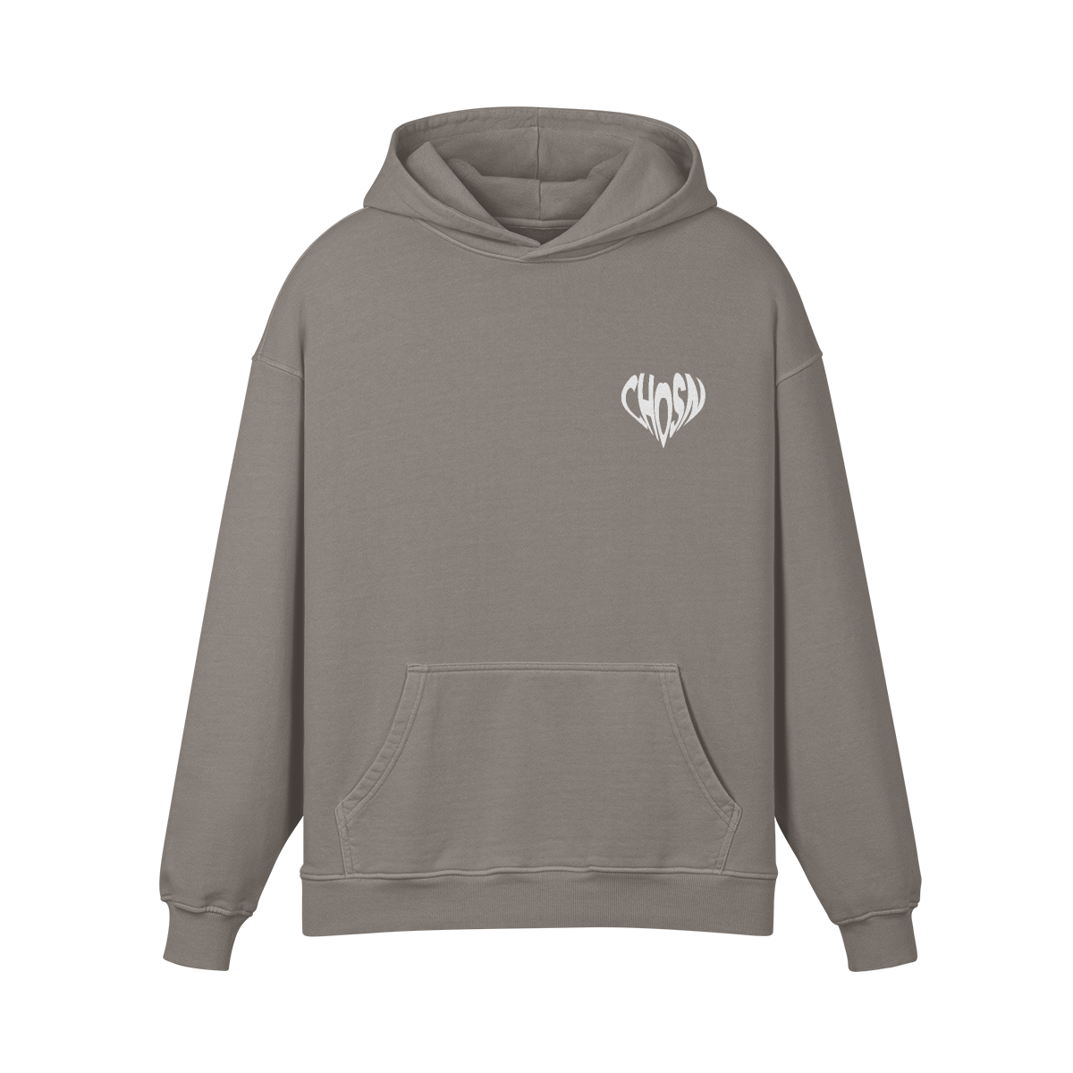 "HEART" Heavyweight Hoodie - CHOSN