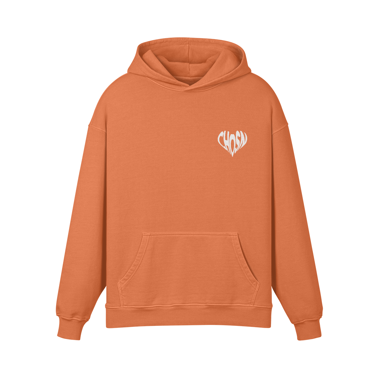 "HEART" Heavyweight Hoodie - CHOSN