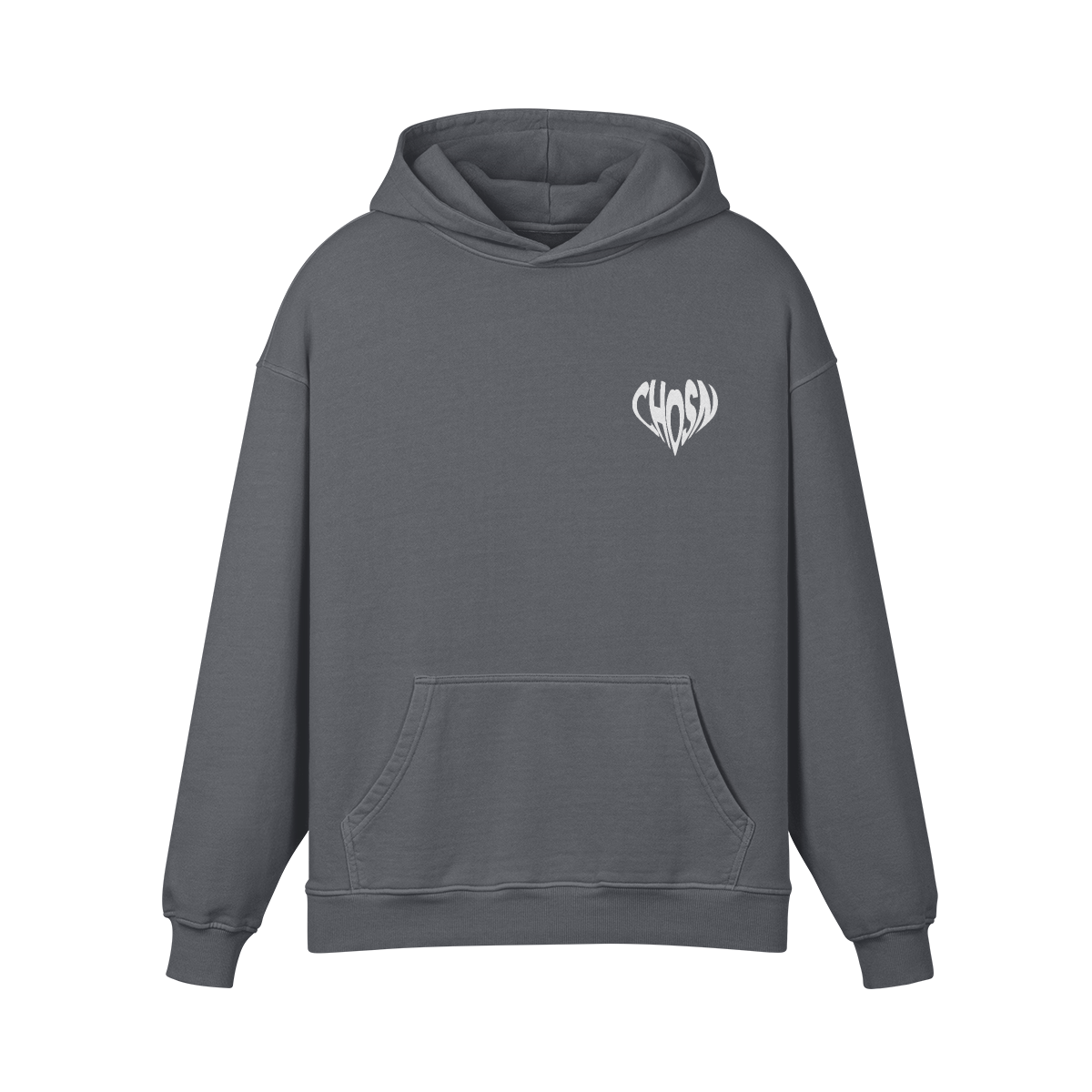 "HEART" Heavyweight Hoodie - CHOSN