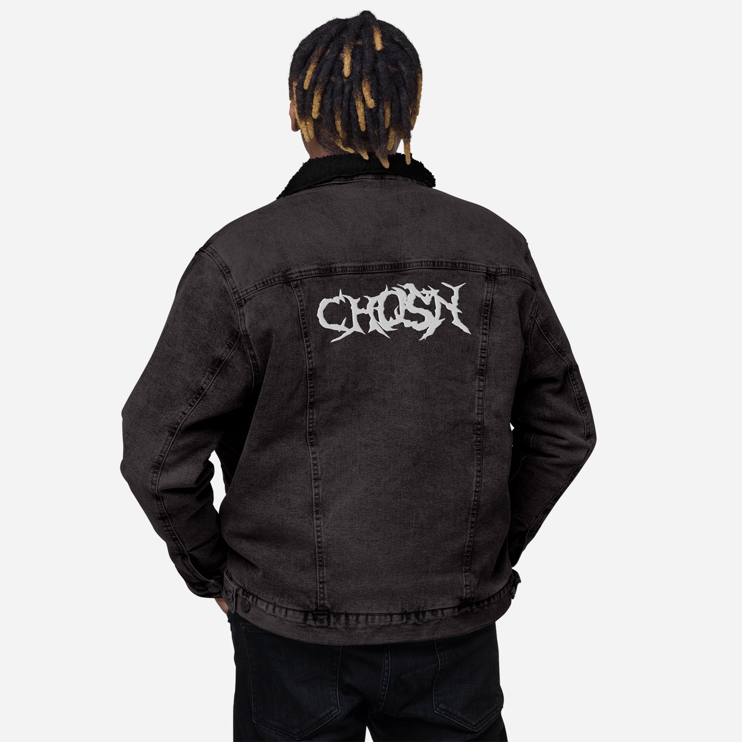 "CHOSN" UNISEX STREETWEAR DENIM JACKET - CHOSN