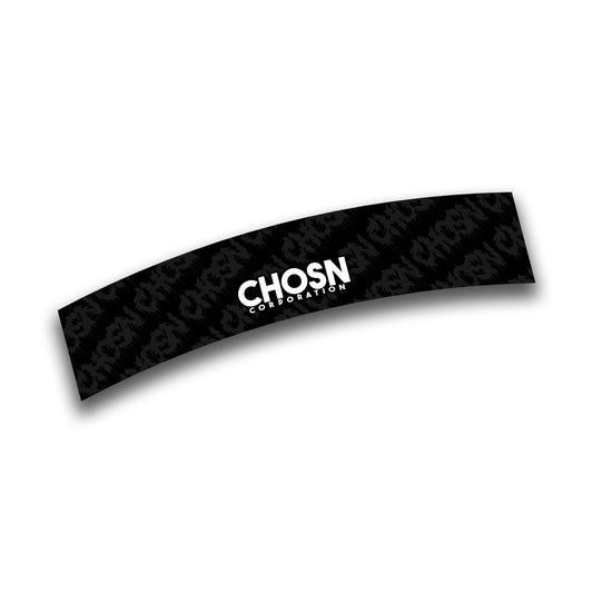 "CHOSN" Sun Strip Black