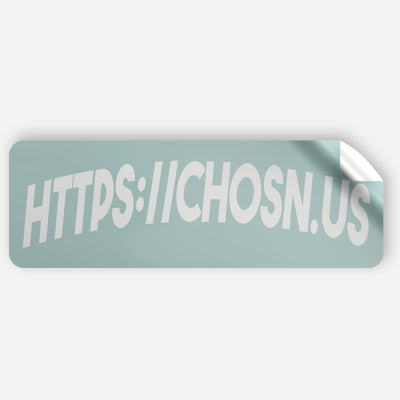 Giant URL Front Banner - CHOSN