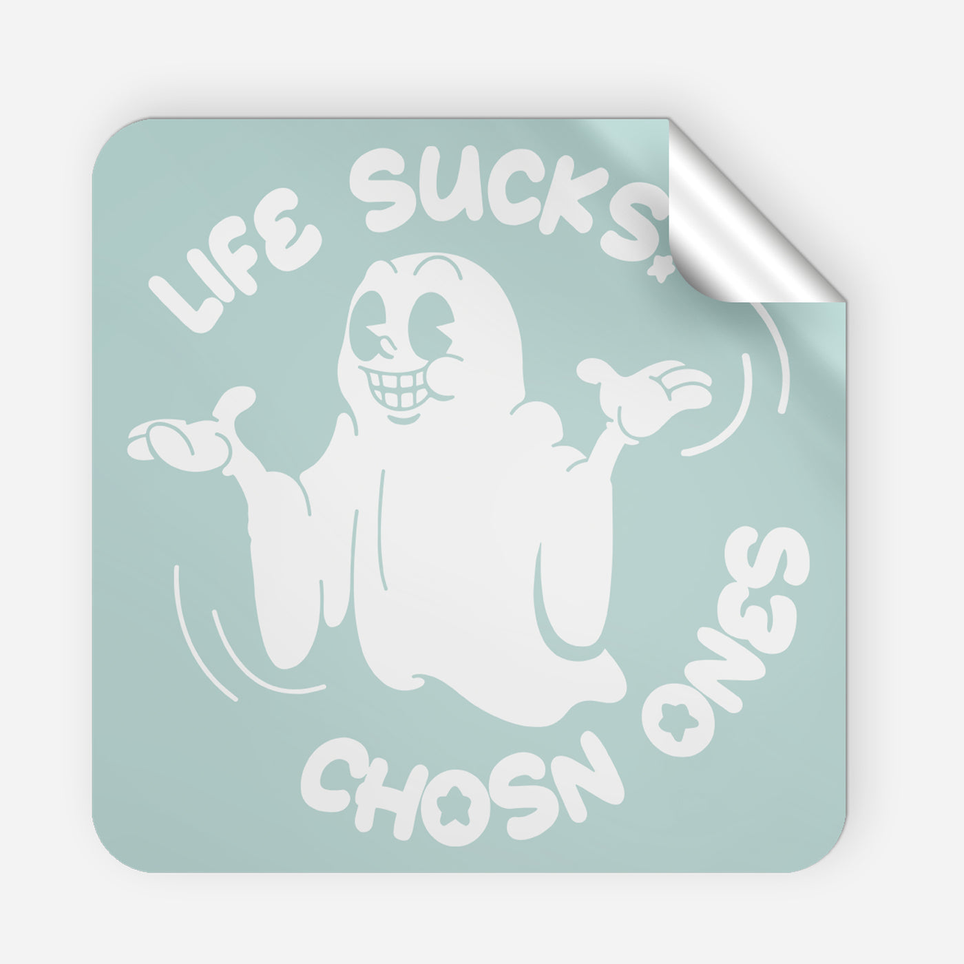 "LIFE SUCKS" Rear Banner - CHOSN