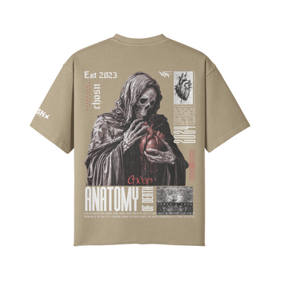 "ANATOMY OF DEATH" Oversize Heavyweight Shirt