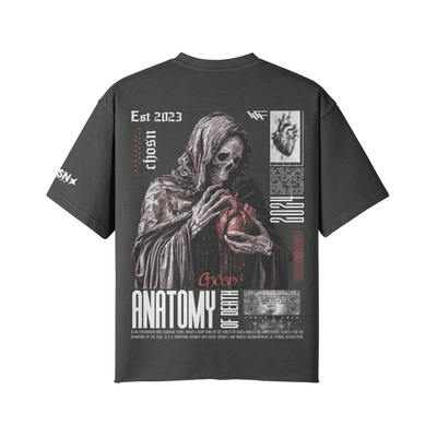 "ANATOMY OF DEATH" Oversize Heavyweight Shirt