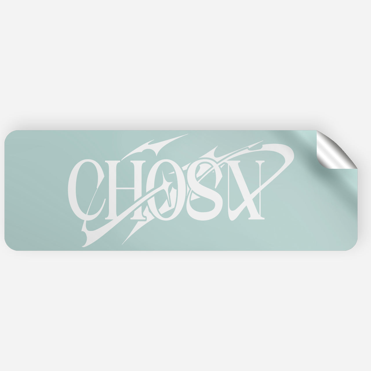 "Swirly" Rear Banner - CHOSN