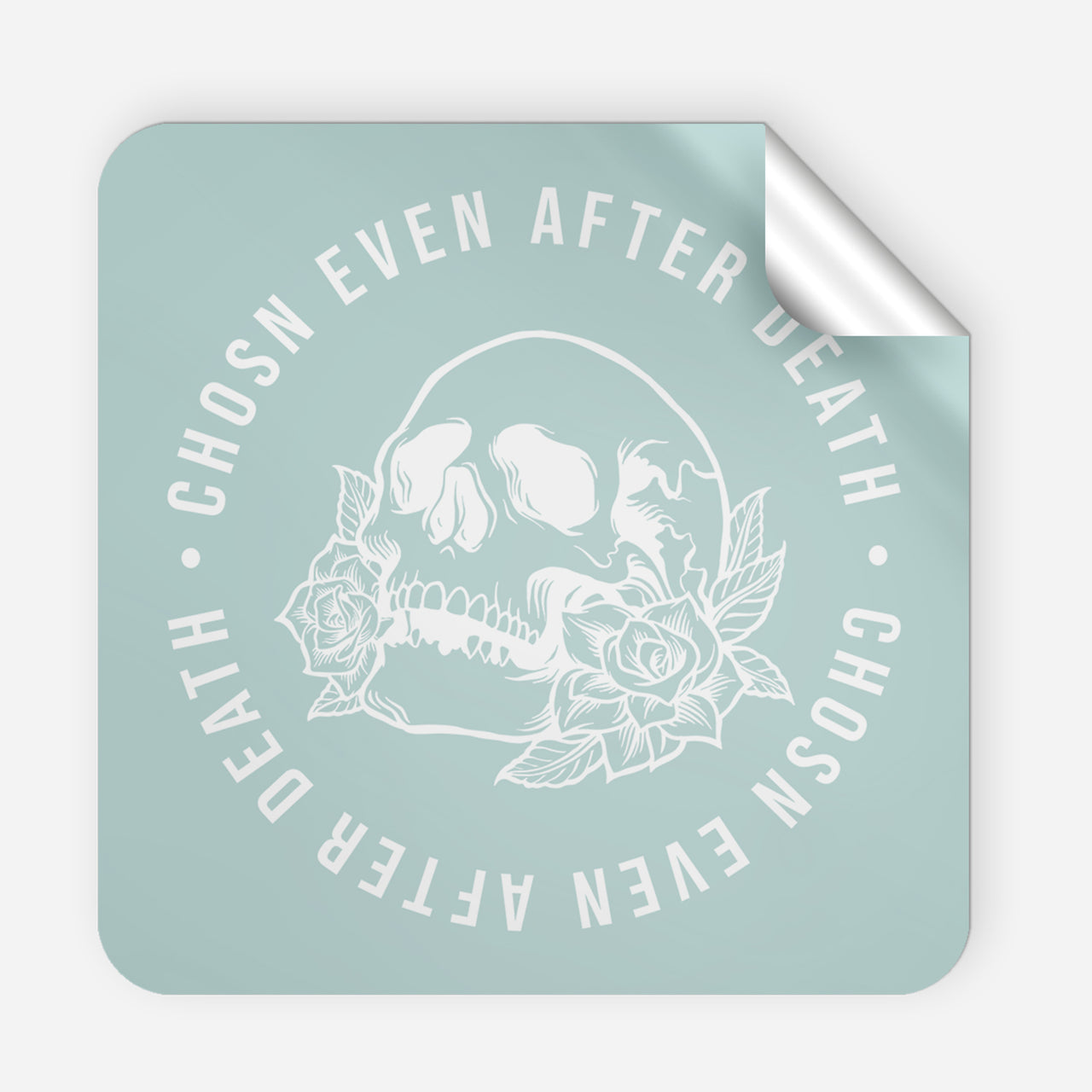 "CHOSN EVEN AFTER DEATH" Rear Banner - CHOSN