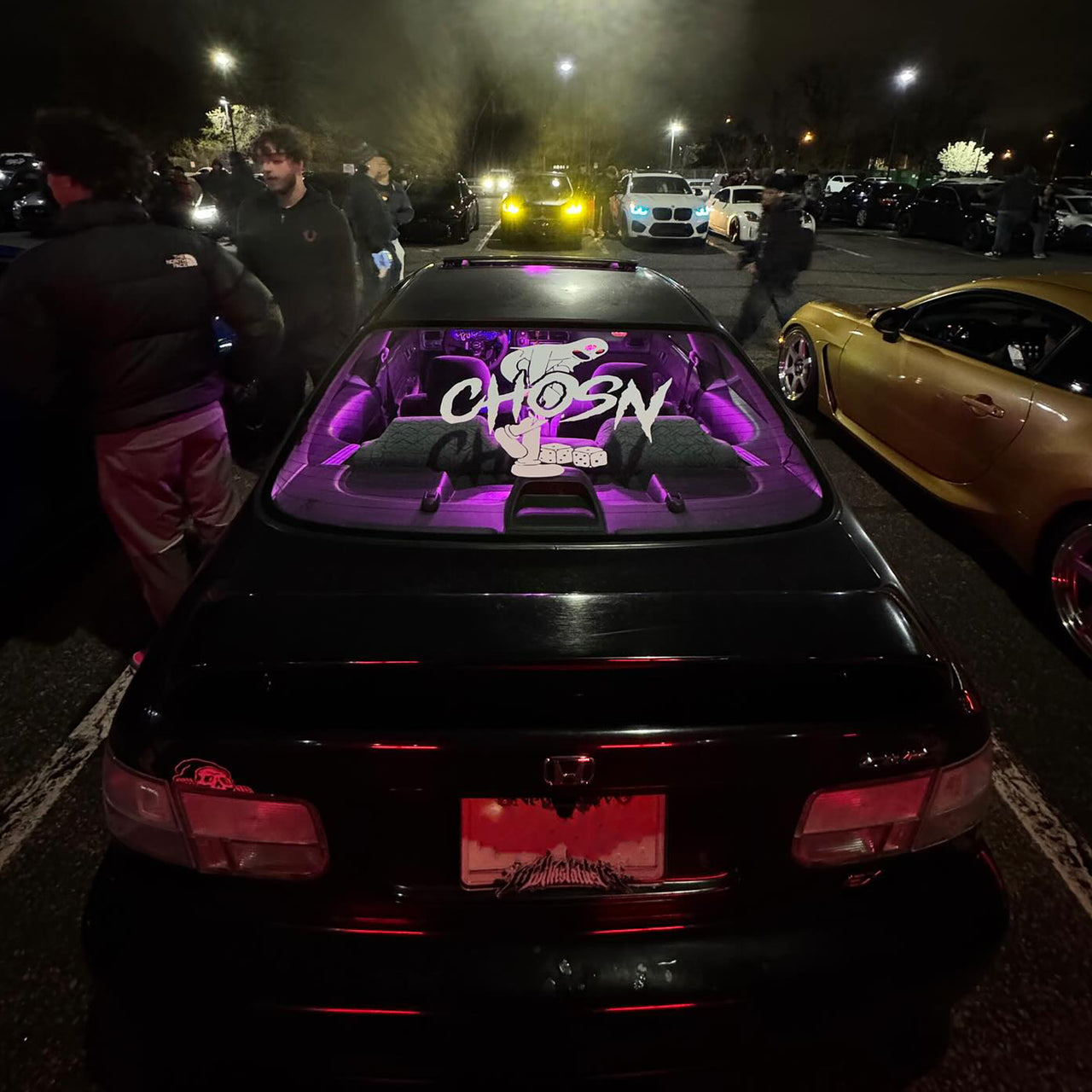 "DANCING GHOST" Rear Banner - CHOSN