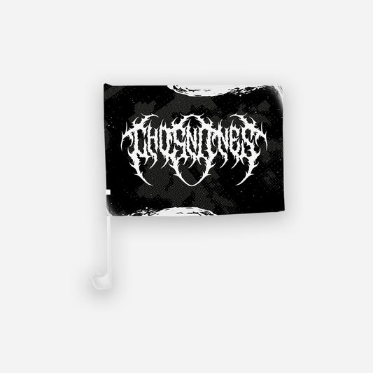 “DARK METAL” Window Flag - CHOSN