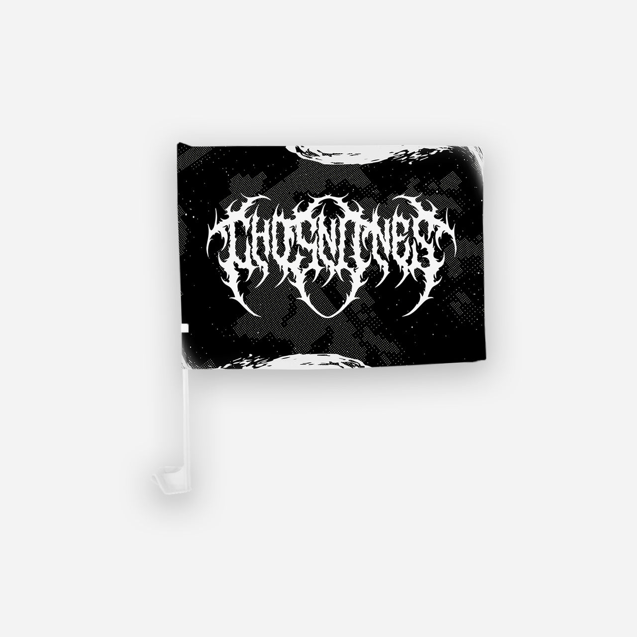 “DARK METAL” Window Flag - CHOSN