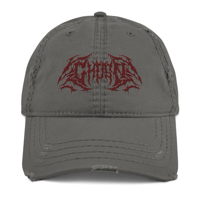 "IMMORALITY" Distressed Dad Hat