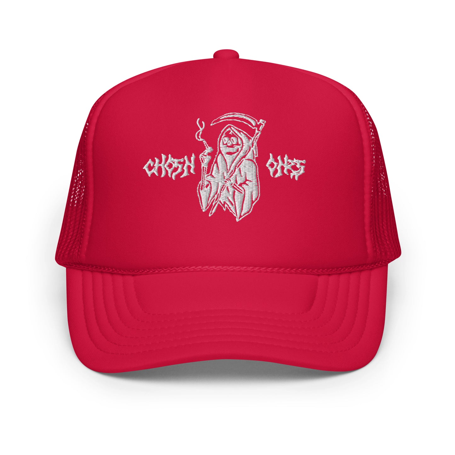 Gorra de camionero de espuma "SMOKING REAPER"