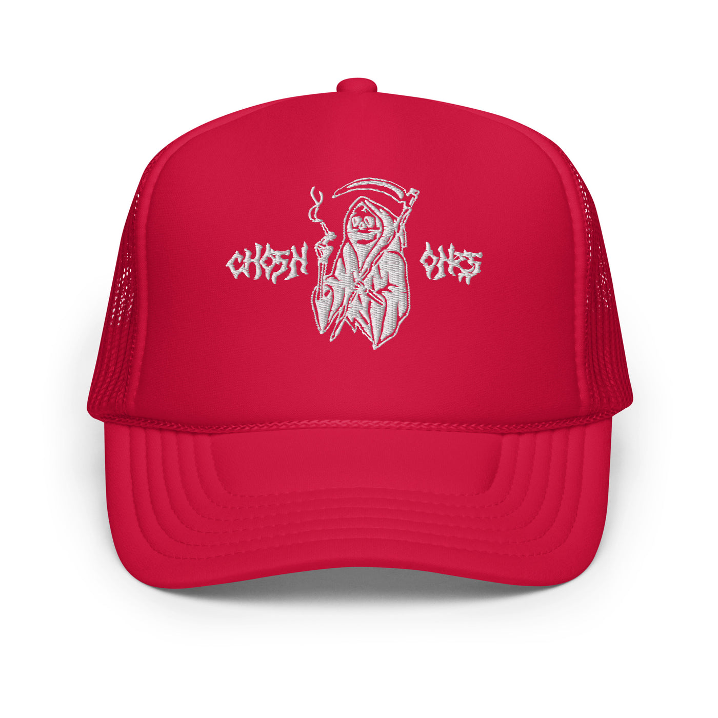 "SMOKING REAPER" Foam Trucker Hat