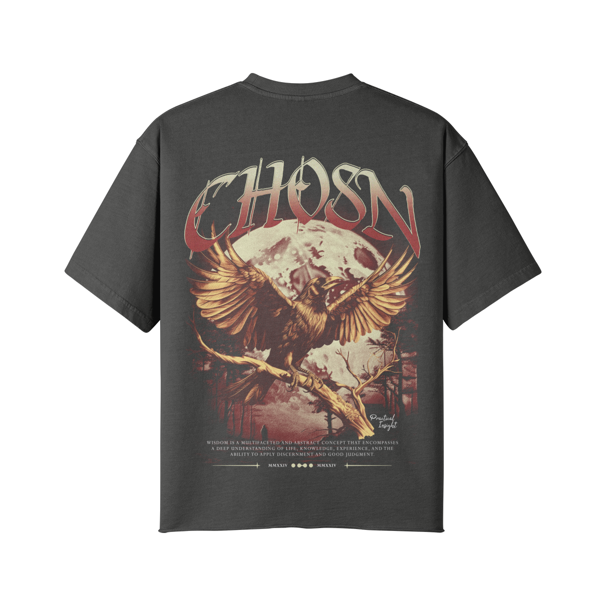 "WISDOM" Oversize Shirt - CHOSN