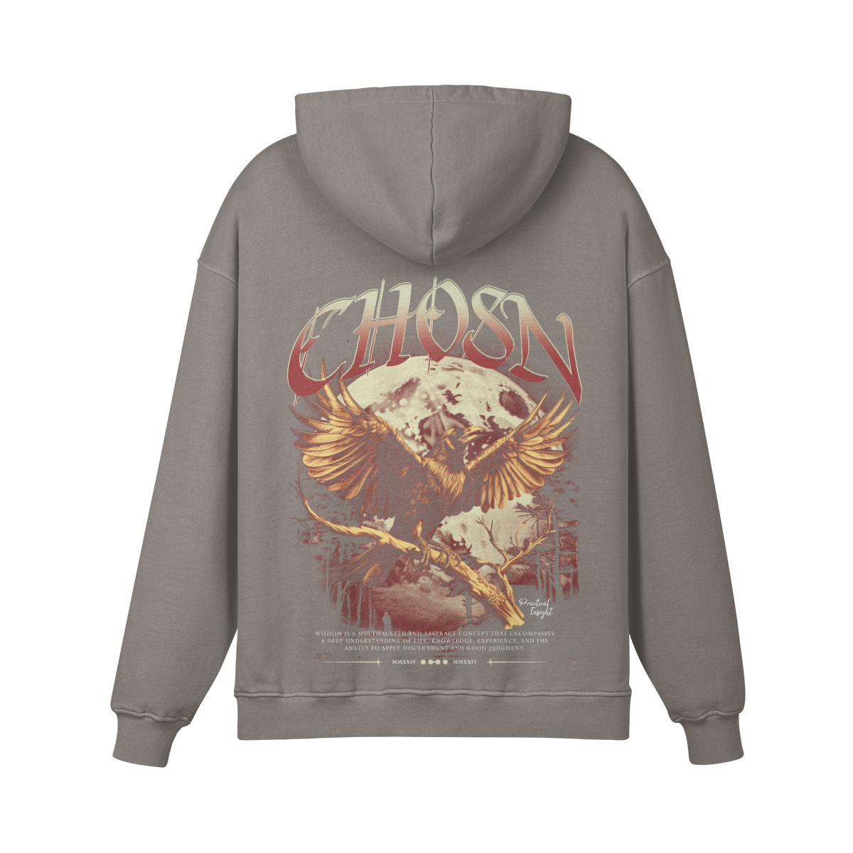 "WISDOM" Heavyweight Hoodie - CHOSN