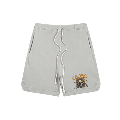 "SUNFLOWER" Washed SweatShorts - CHOSN