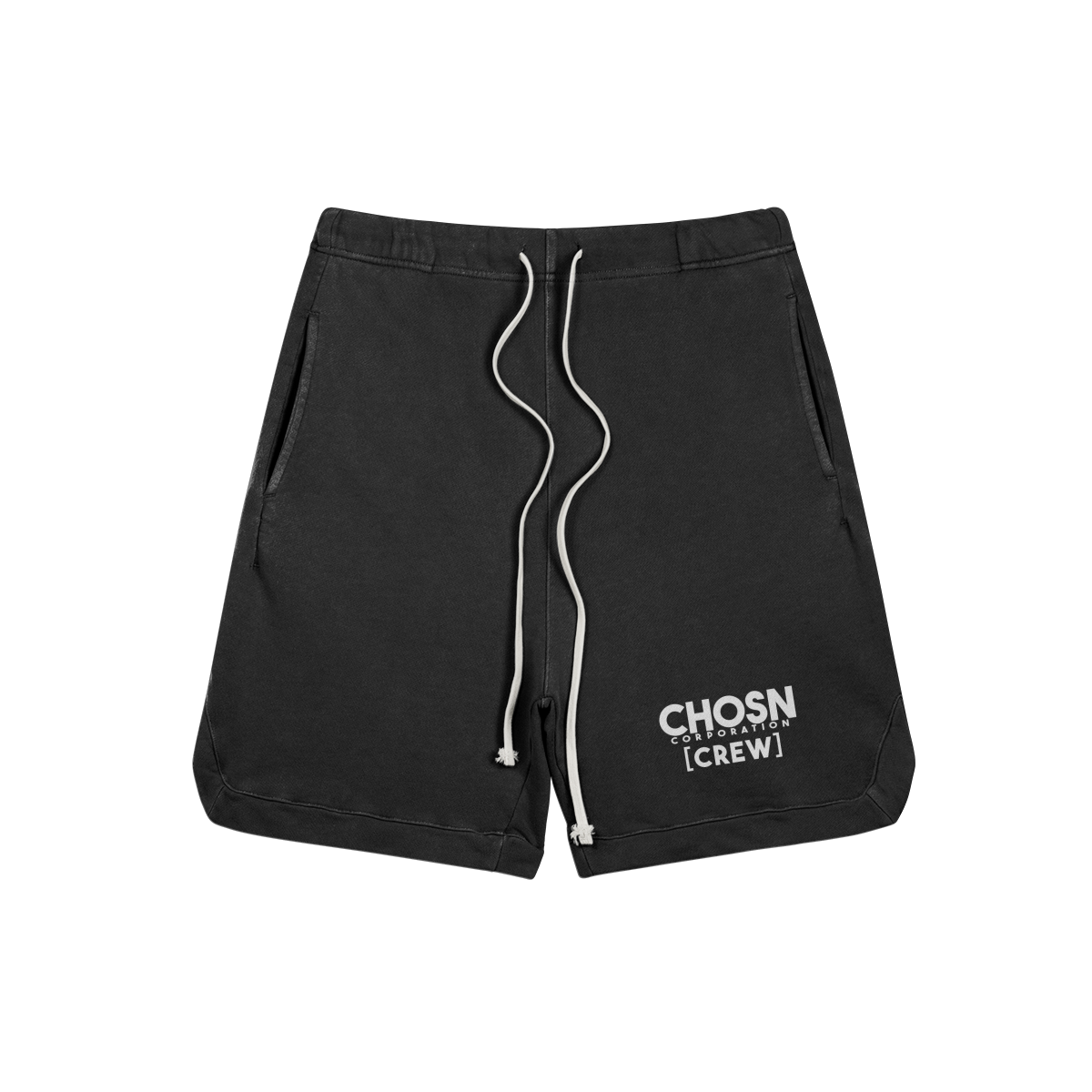 "CREW" Washed SweatShorts - CHOSN