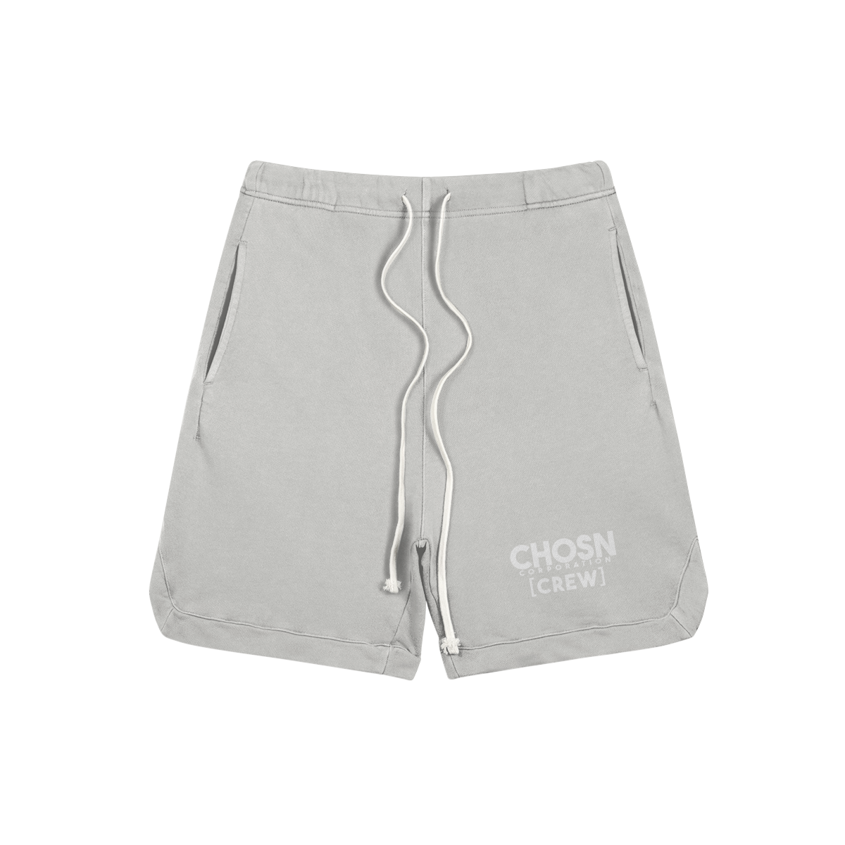 "CREW" Washed SweatShorts - CHOSN