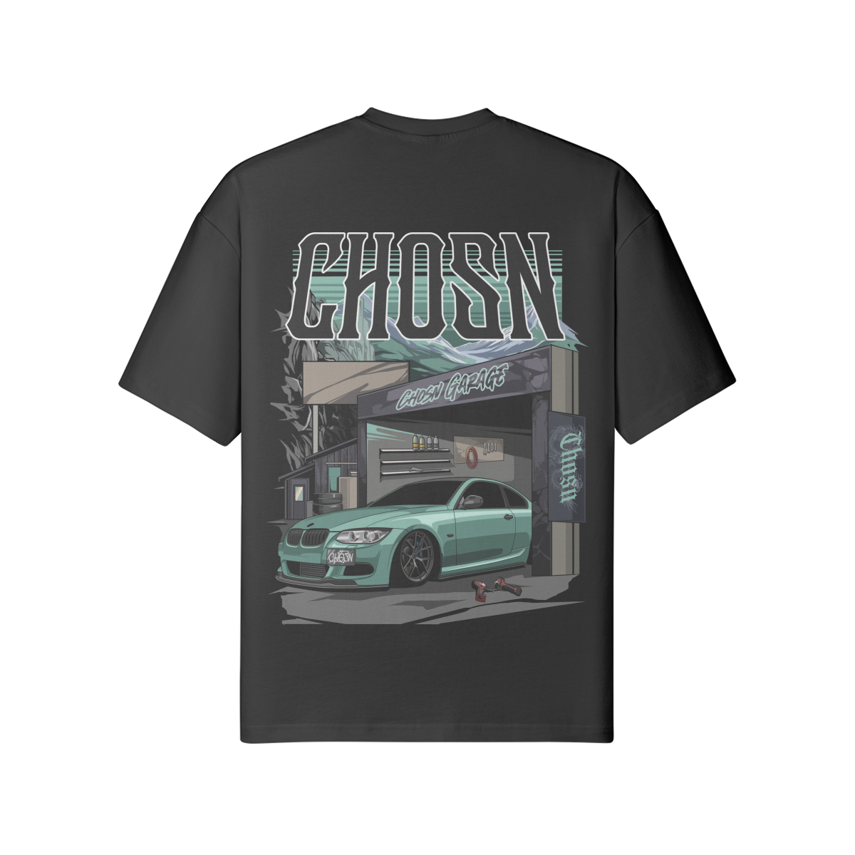 Camisa extragrande "CHOP SHOP"