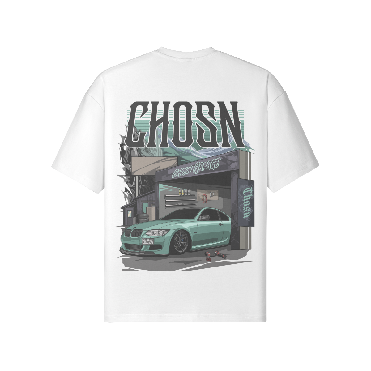 "CHOP SHOP" Oversize Shirt