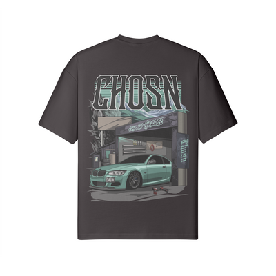 Camisa extragrande "CHOP SHOP"