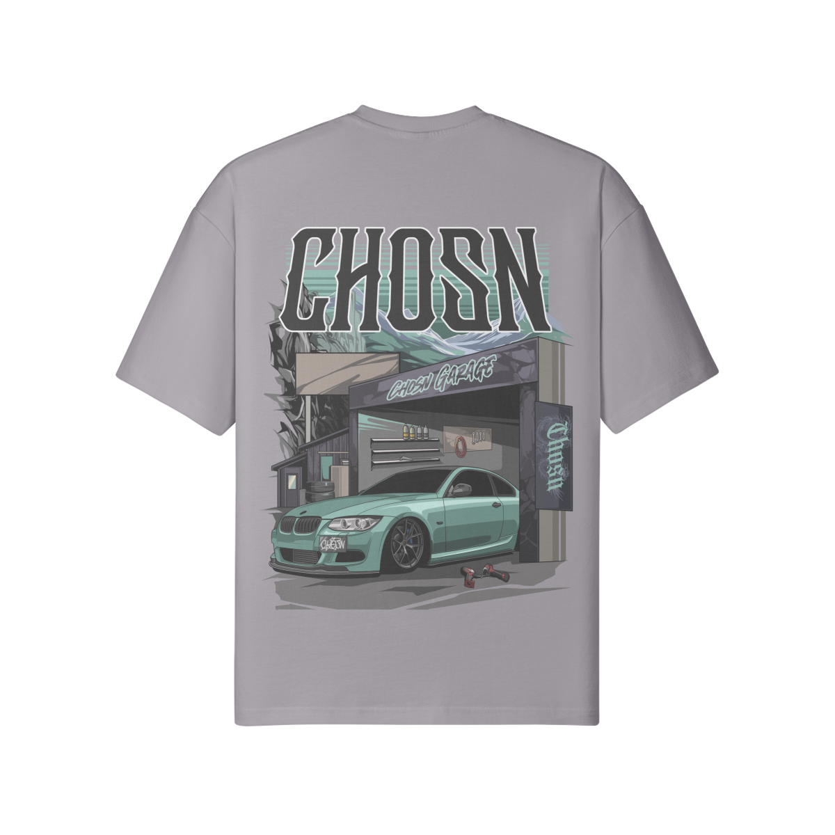 Camisa extragrande "CHOP SHOP"