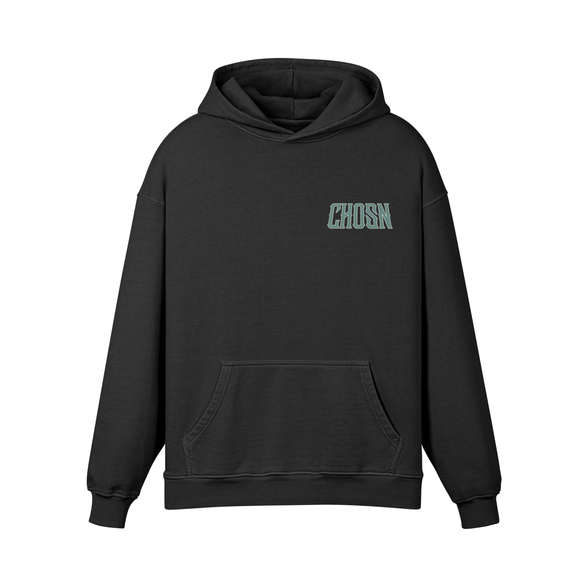 Sudadera con capucha de peso pesado "CHOP SHOP"