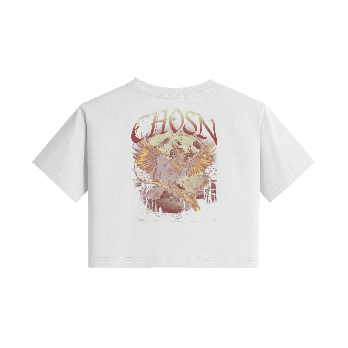 "WISDOM" Women's Crop Top