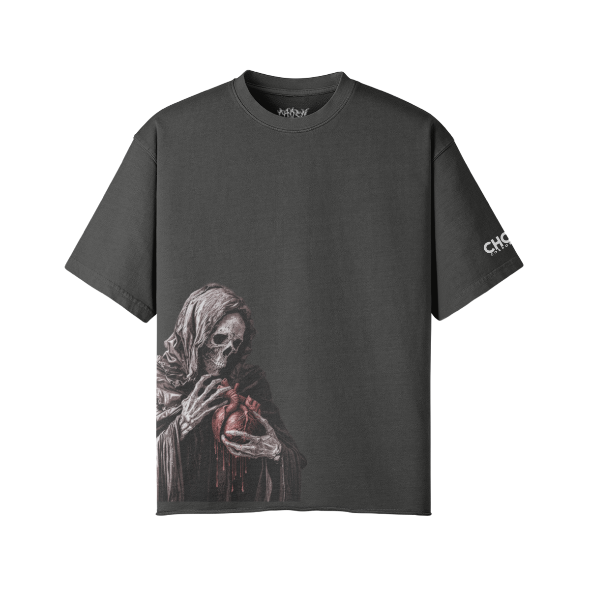 "ANATOMY OF DEATH" Oversize Heavyweight Shirt