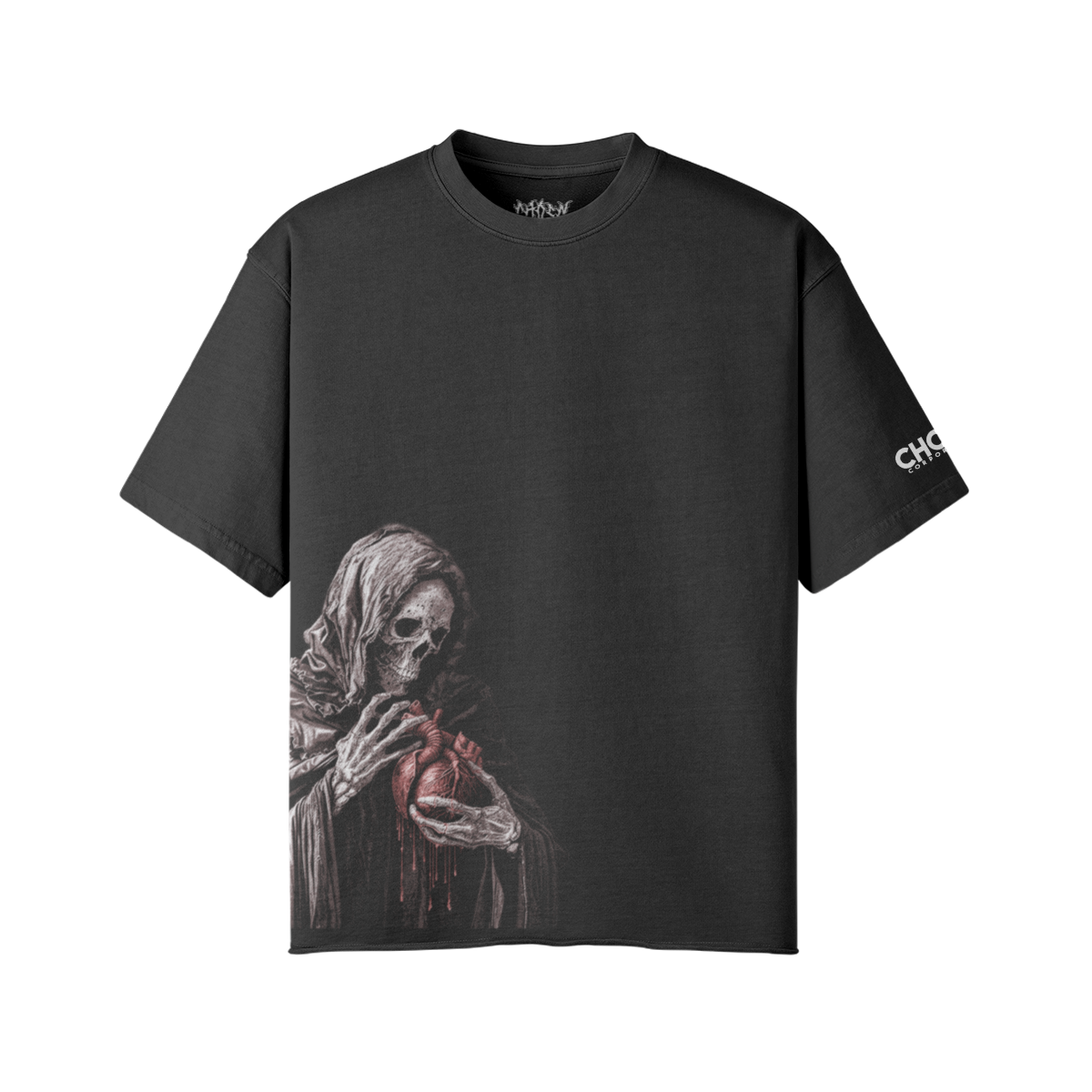 "ANATOMY OF DEATH" Oversize Heavyweight Shirt