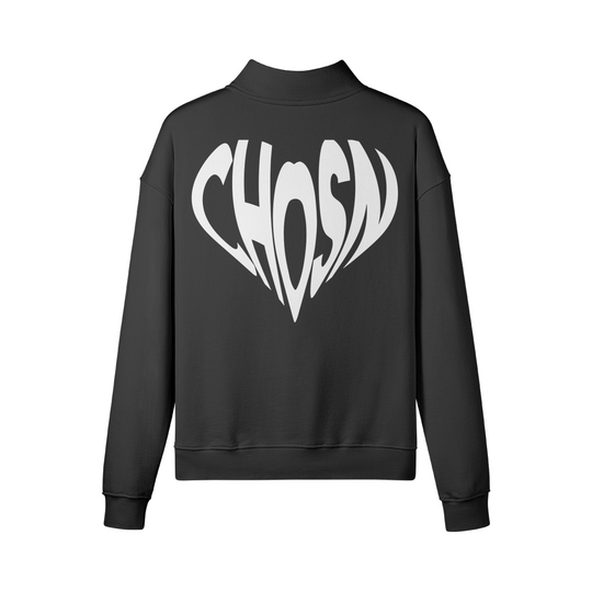 Hana*　0527 BABY FOX PATCH HALF ZIP SWEATSHIRT | Maison Kitsuné
