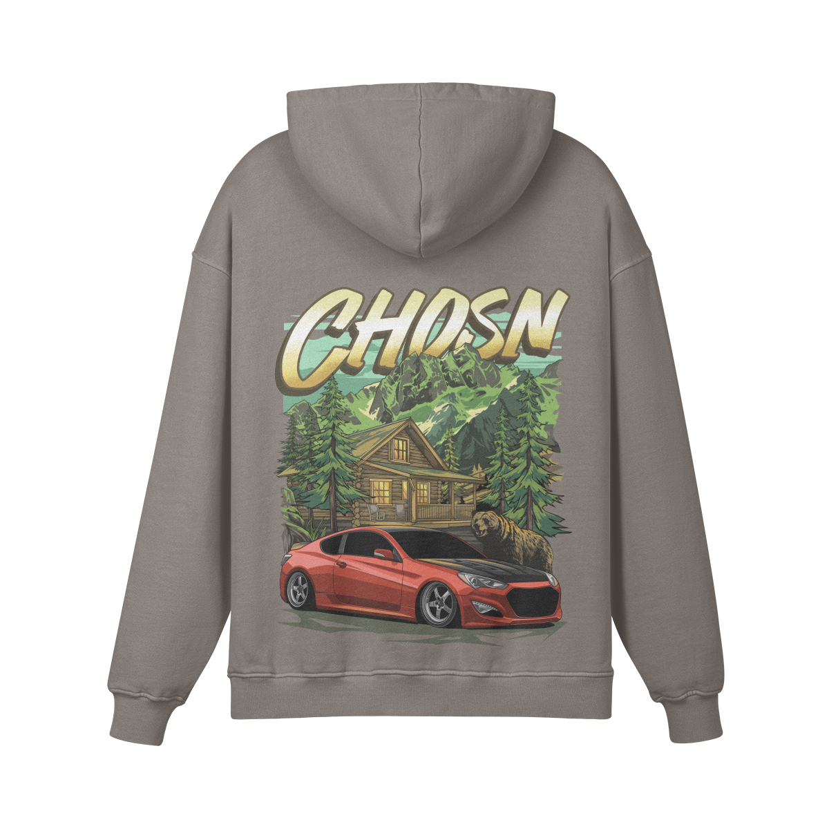 "IN THE MOUNTAINS" Heavyweight Hoodie