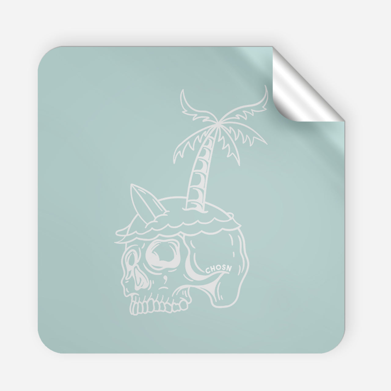 "TROPICAL DEATH" Rear Banner - CHOSN