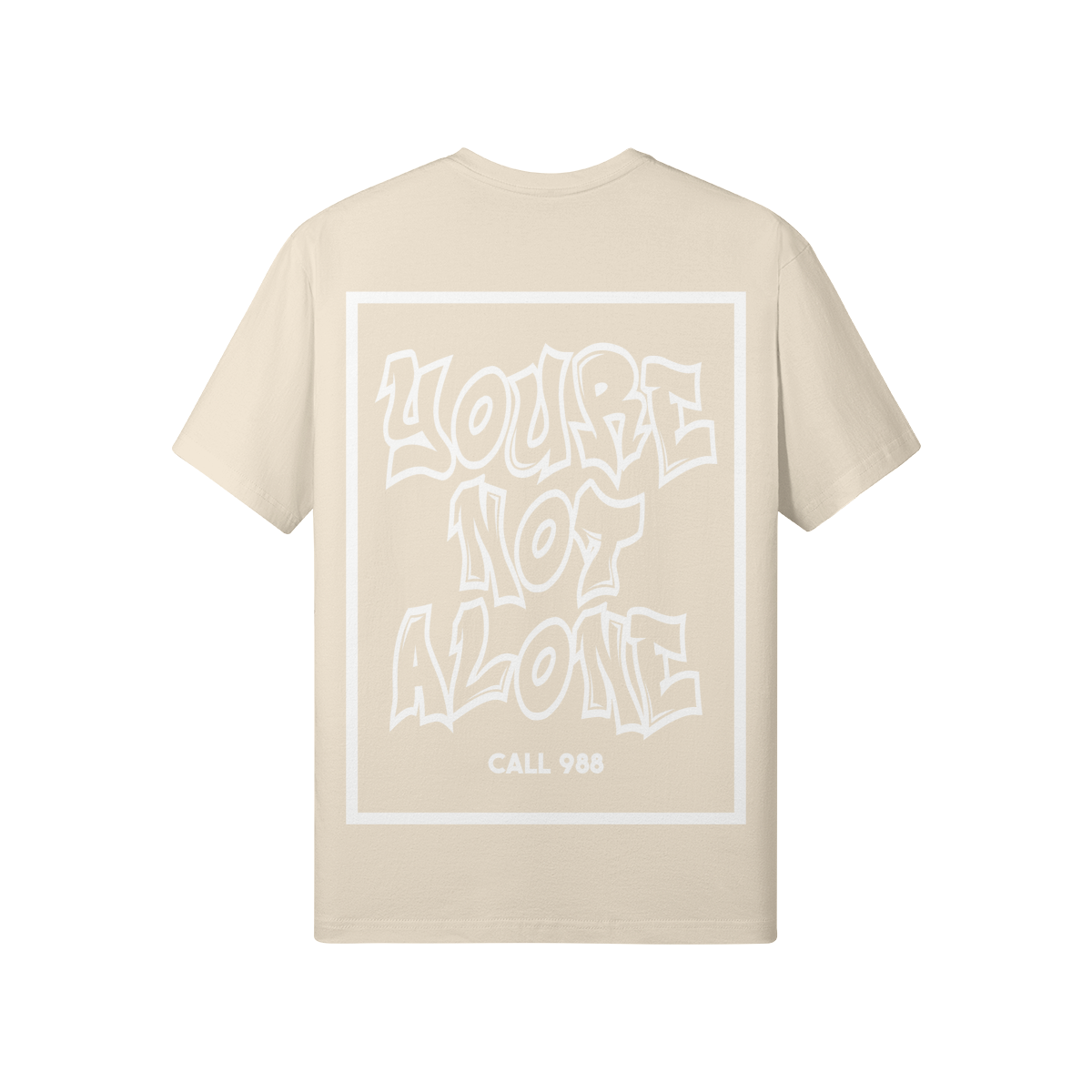 "YOURE NOT ALONE" Heavyweight Shirt - CHOSN