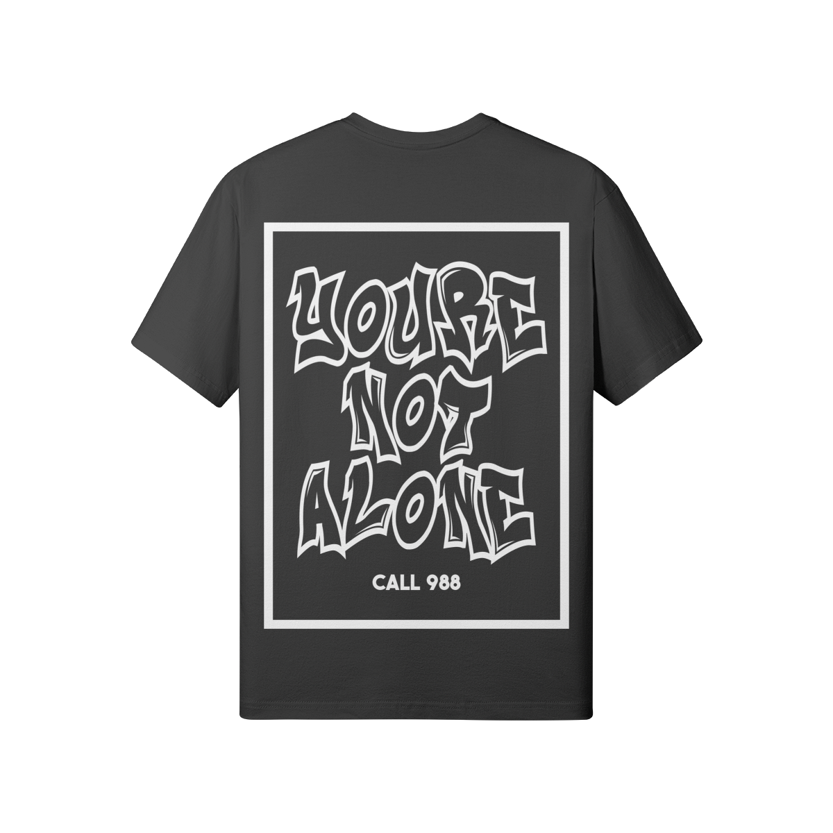 "YOURE NOT ALONE" Heavyweight Shirt - CHOSN