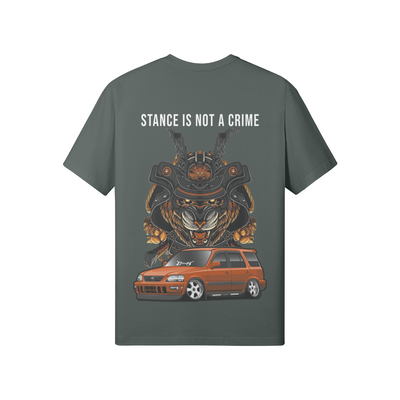 "STANCE IS NOT A CRIME" Heavyweight Shirt - CHOSN