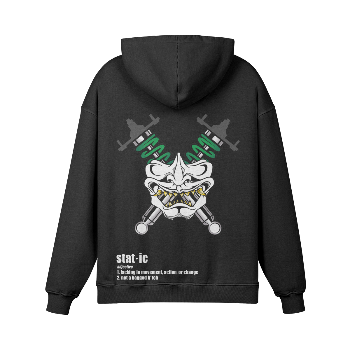 "STAT·IC" Heavyweight Hoodie - CHOSN