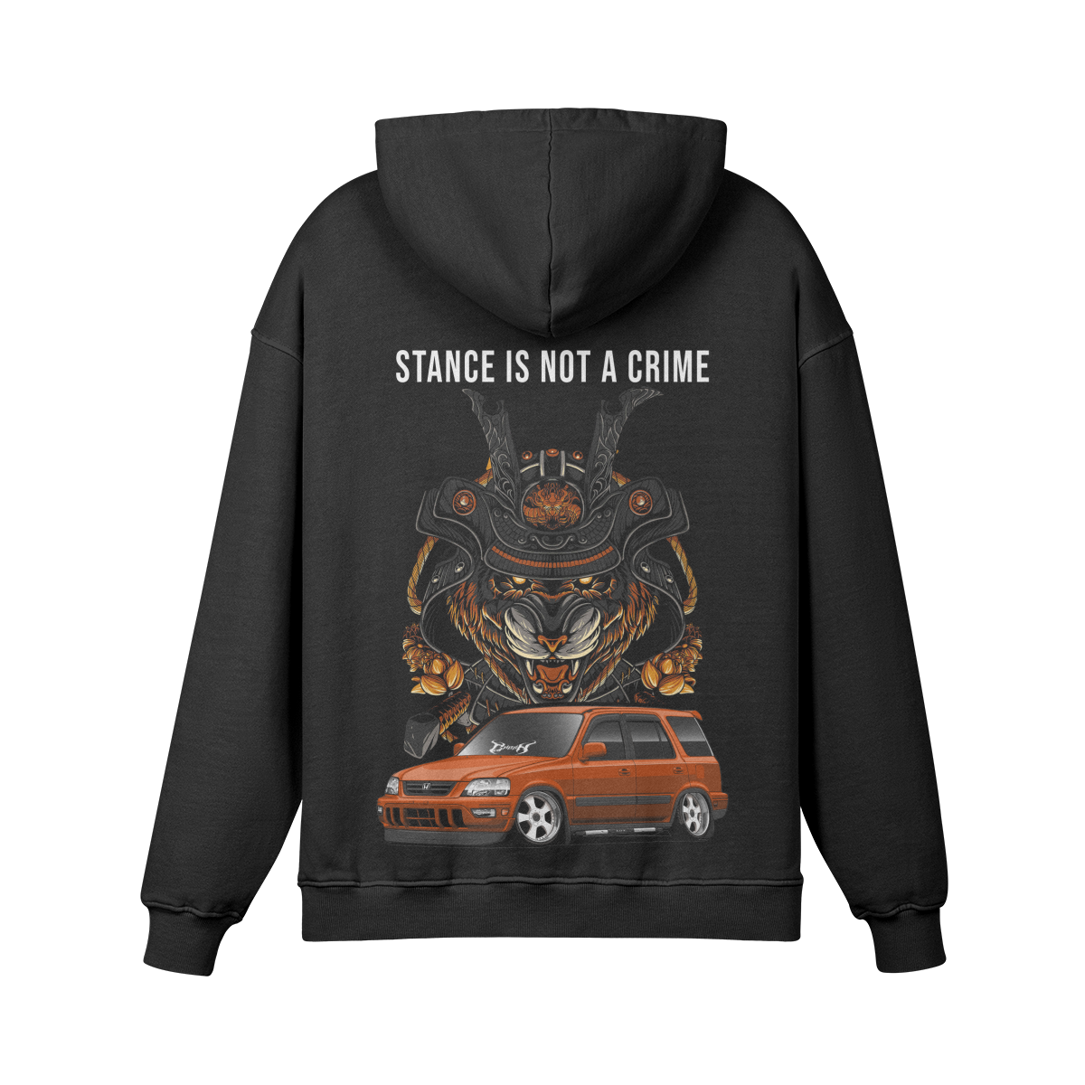 "STANCE IS NOT A CRIME" Heavyweight Hoodie - CHOSN