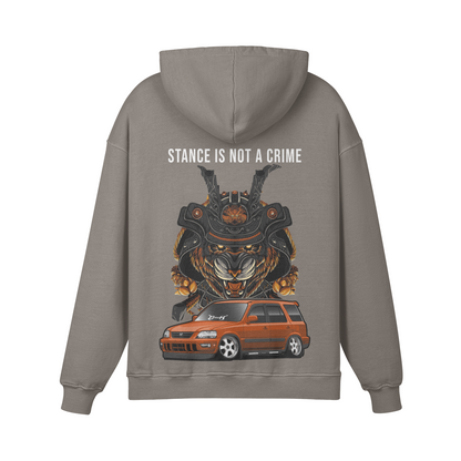 "STANCE IS NOT A CRIME" Heavyweight Hoodie - CHOSN